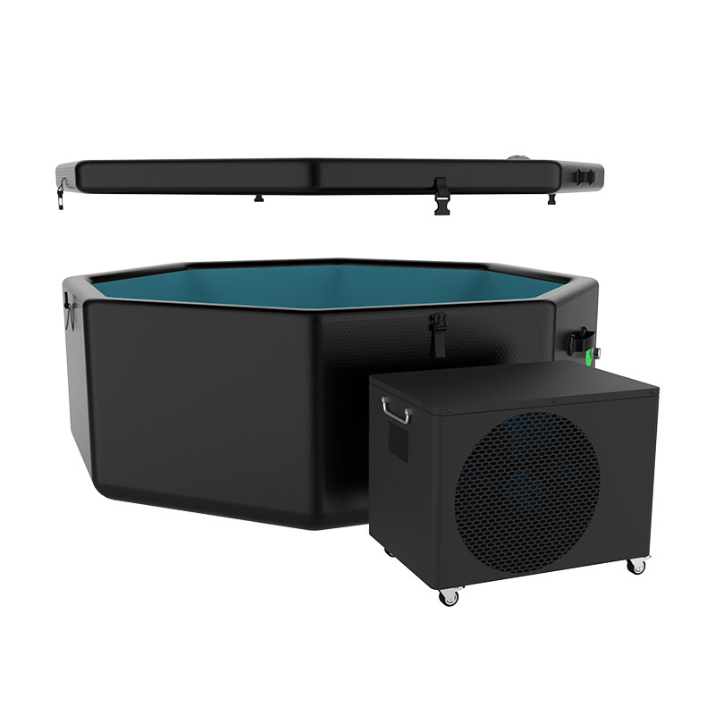 Octagon Pod Pod Freestanding برای حمام یخ