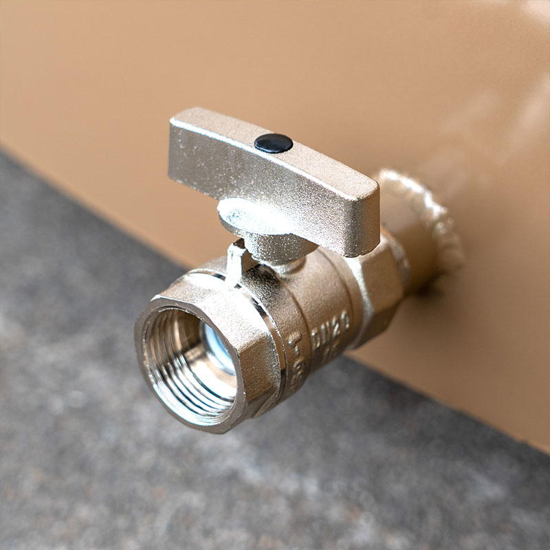 وان غوطه وری سرد از جنس استنلس استیل کامل 304 شامپاین