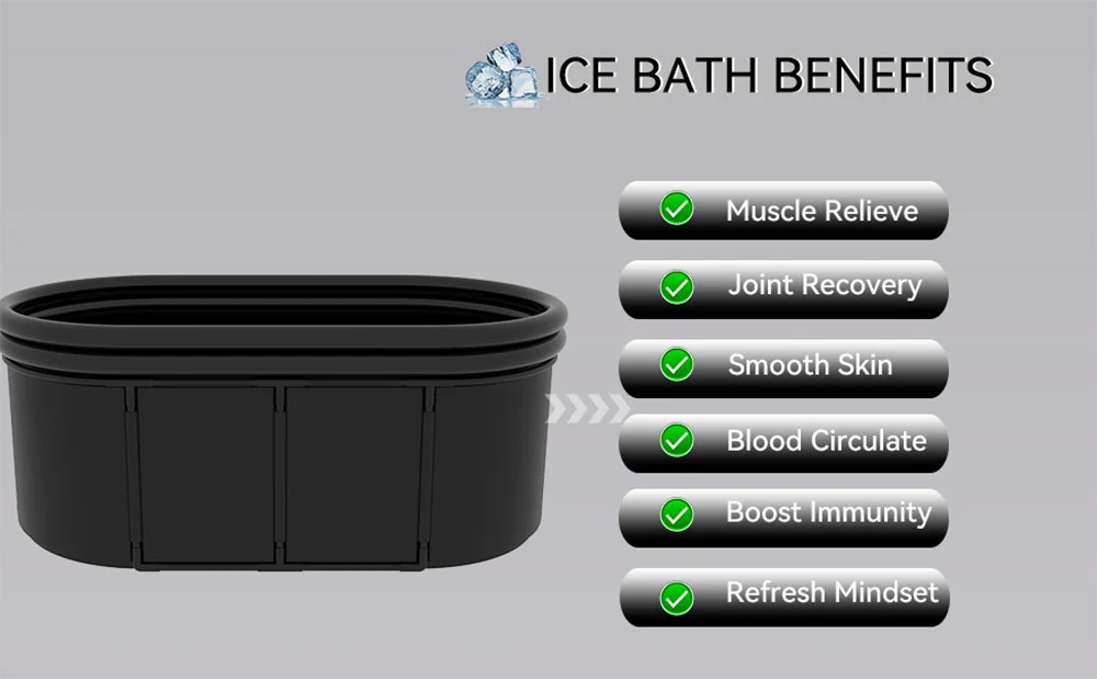 Large Ice Bath Tub For Cold Therapy